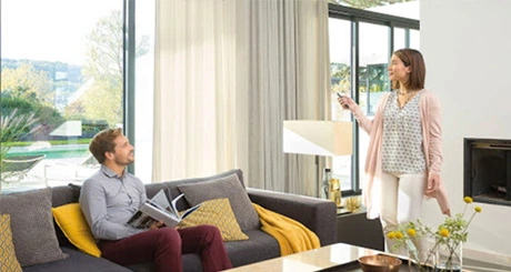 Motorised blinds and curtains Motorised blinds and curtains
